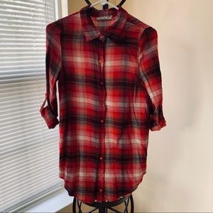 Flannel Button Down